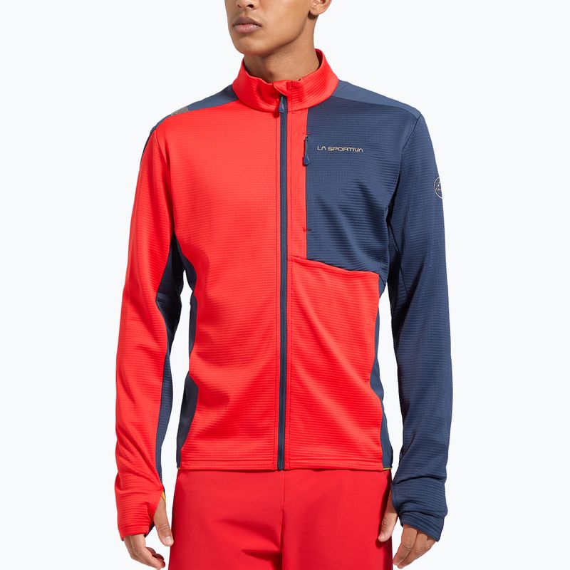 Herren La Sportiva True North Berg rot / Nachthimmel Windjacke