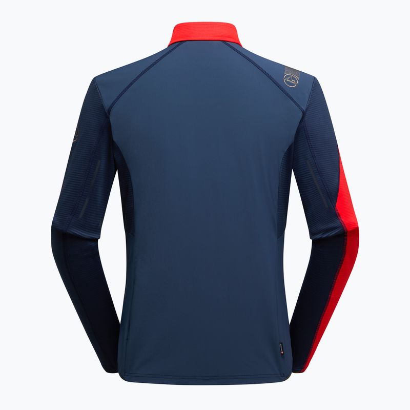 Herren La Sportiva True North Berg rot / Nachthimmel Windjacke 5
