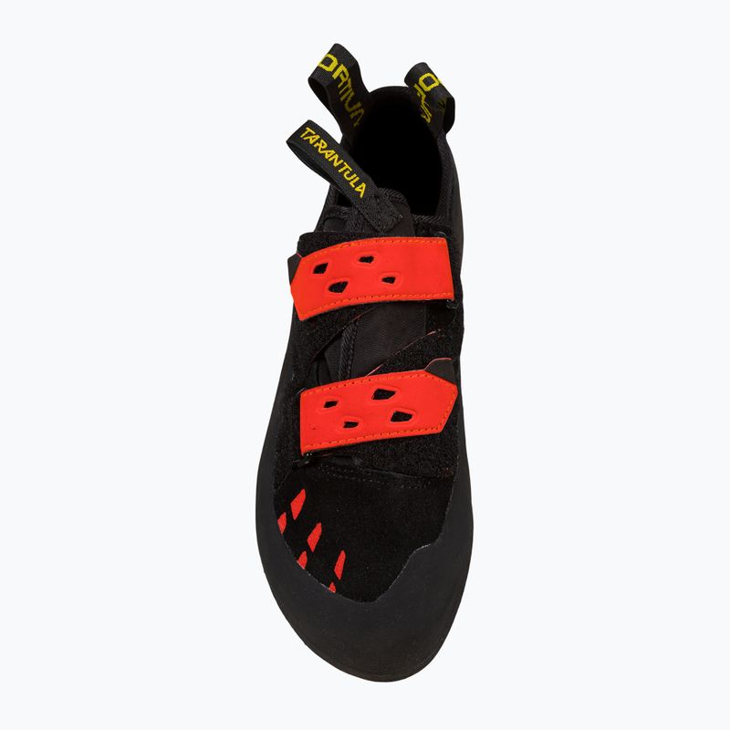 La Sportiva Herren Kletterschuhe Tarantula schwarz/mohnfarben 4