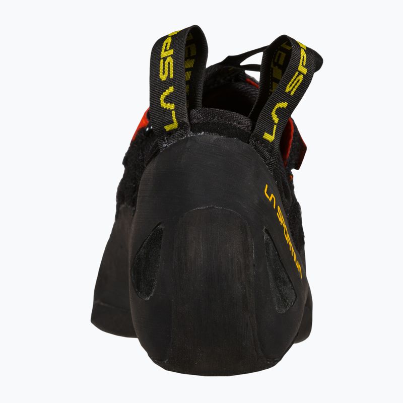 La Sportiva Herren Kletterschuhe Tarantula schwarz/mohnfarben 5