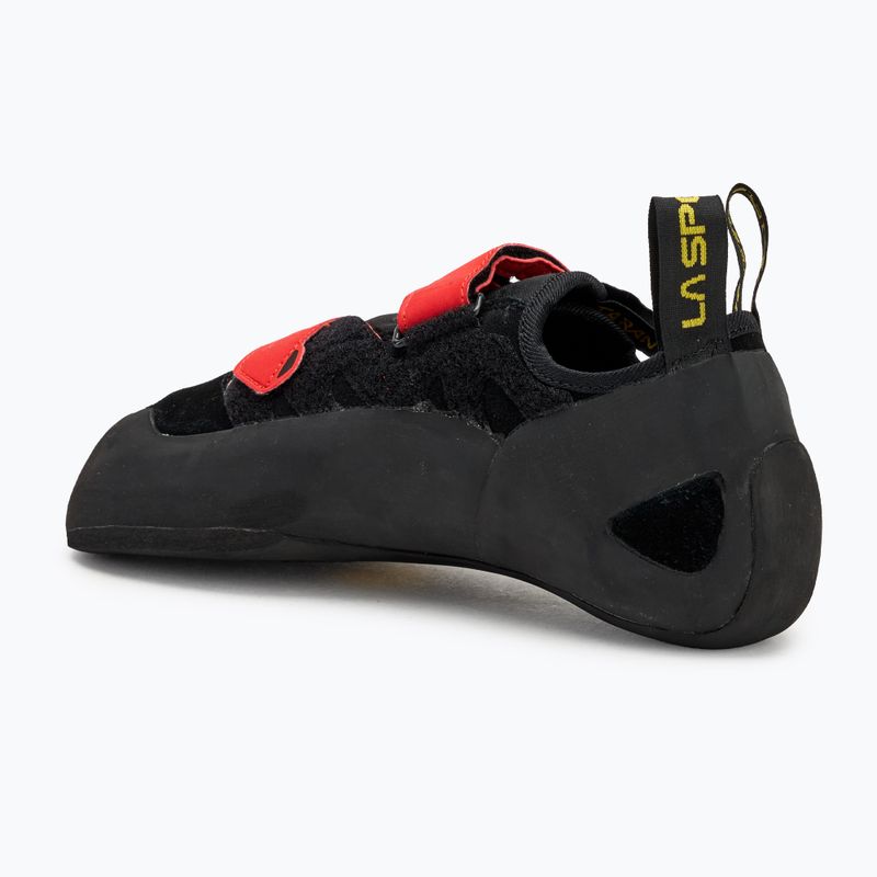 La Sportiva Herren Kletterschuhe Tarantula schwarz/mohnfarben 3