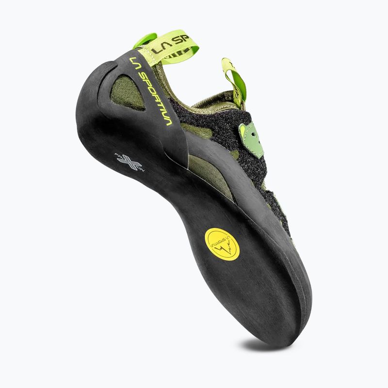 Herren Kletterschuhe La Sportiva Tarantula olive/neon 4