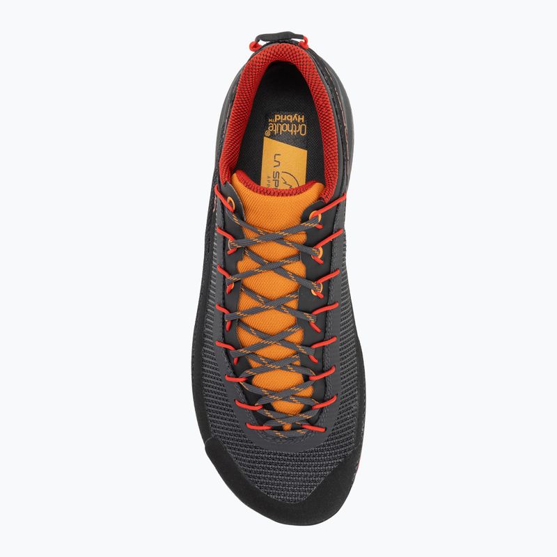 Approach-Schuhe Herren La Sportiva TX4 Evo ST carbon/mountain red 5