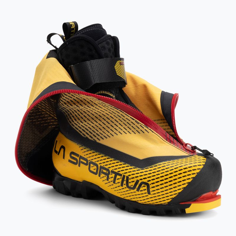 Hochtourenschuhe La Sportiva Olympus Mons Pro yellow/black 7