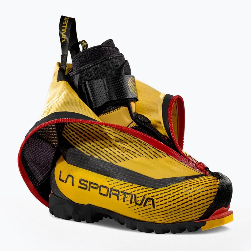 Hochtourenschuhe La Sportiva Olympus Mons Pro yellow/black 12