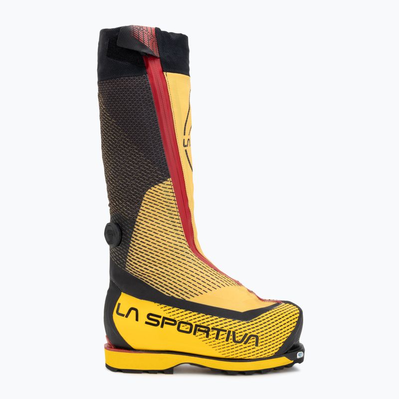 Hochgebirgsschuhe La Sportiva Olympus Mons yellow/black 2