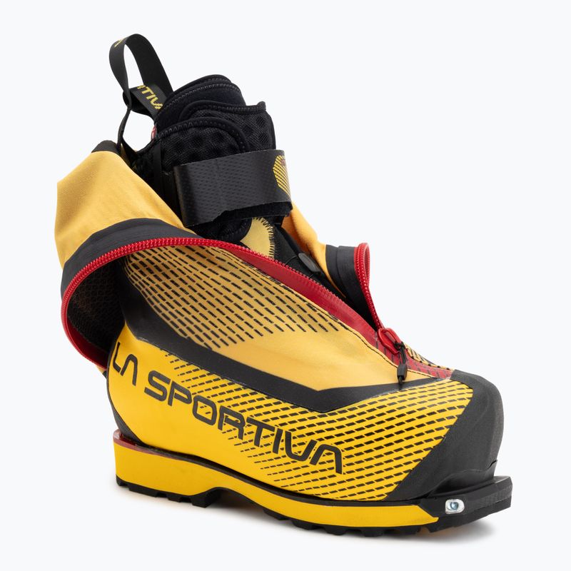 Hochgebirgsschuhe La Sportiva Olympus Mons yellow/black 8