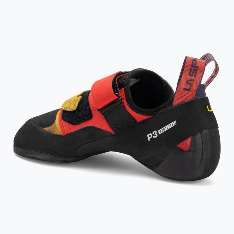 Herren La Sportiva Kubo savana Kletterschuh / Berg rot 3