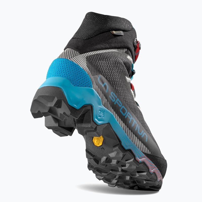 Damen-Trekkingschuhe La Sportiva Aequilibrium Hike GTX carbon/malibu blau 9