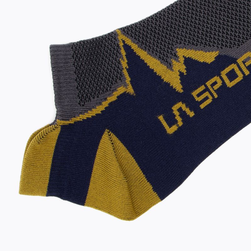 La Sportiva Climbing Nachthimmel/ Savanne Socken 3