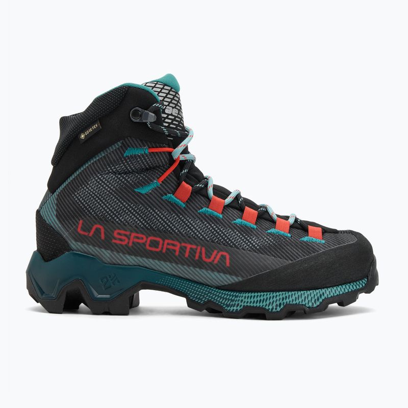 Hochgebirgsschuhe Bergstiefel Damen La Sportiva Aequilibrium Hike GTX carbon/ everglade 2
