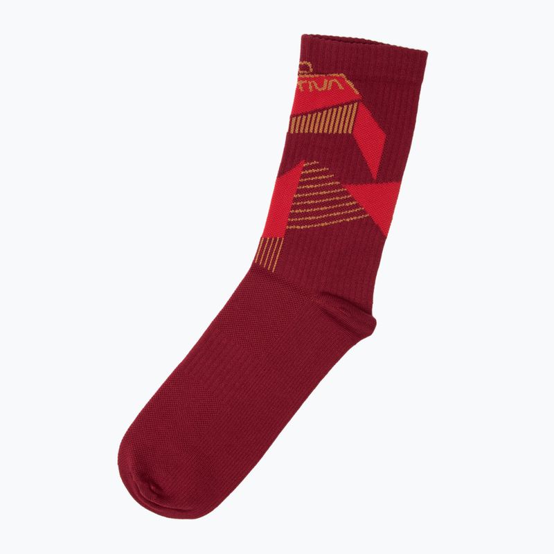 La Sportiva Outdoor Fun Rotholz/Berg rot Socken 2