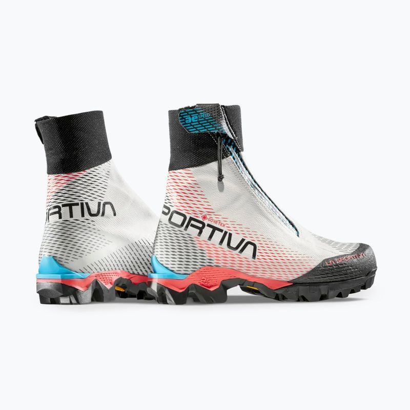 Damen-Hochgebirgsschuhe La Sportiva Aequilibrium Speed GTX white/hibiscus 4