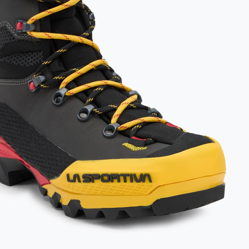 Herren Hochtourenschuhe La Sportiva Aequilibrium LT GTX black/yellow 7
