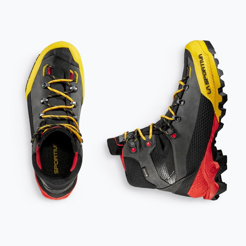 Herren Hochtourenschuhe La Sportiva Aequilibrium LT GTX black/yellow 13