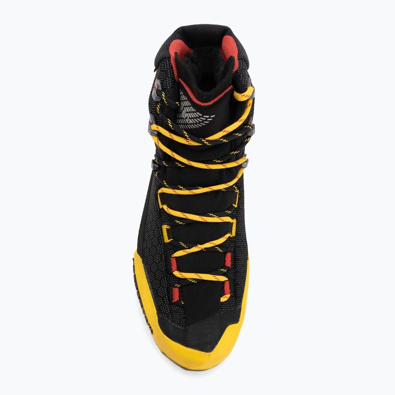 Hochgebirgsschuhe Herren La Sportiva Aequilibrium ST GTX black/yellow 5