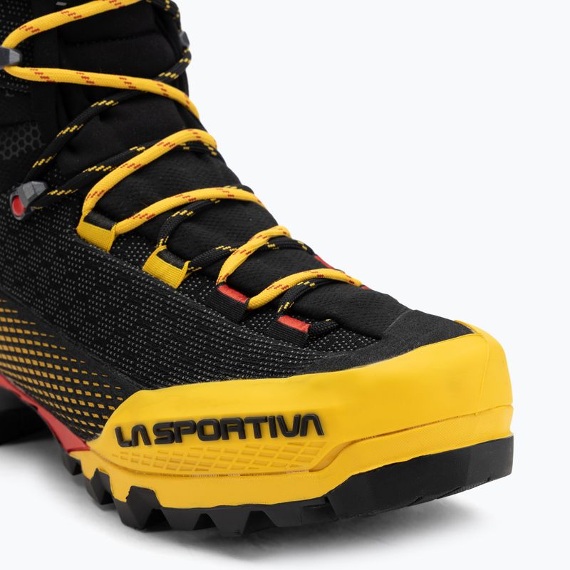 Hochgebirgsschuhe Herren La Sportiva Aequilibrium ST GTX black/yellow 7