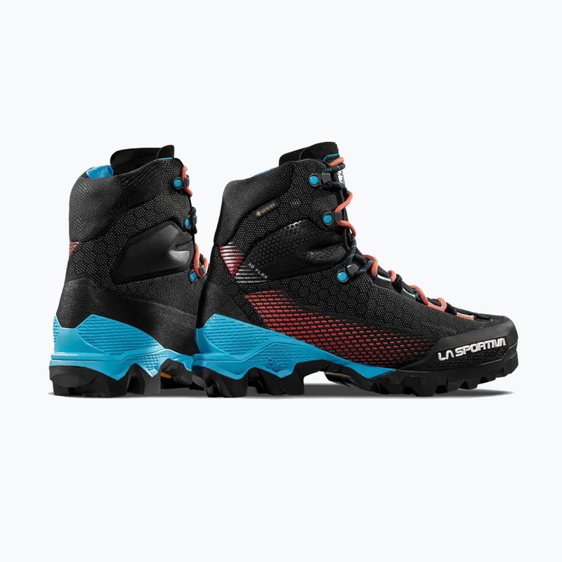 Damen-Hochtourenschuhe La Sportiva Aequilibrium ST GTX black/hibiscus 11
