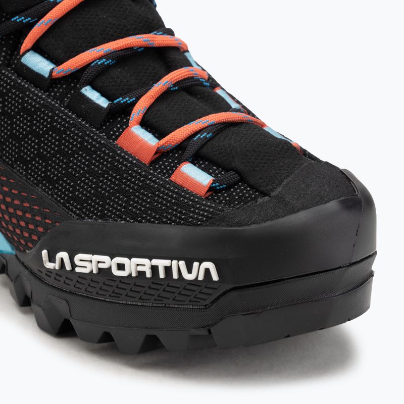 Damen-Hochtourenschuhe La Sportiva Aequilibrium ST GTX black/hibiscus 7