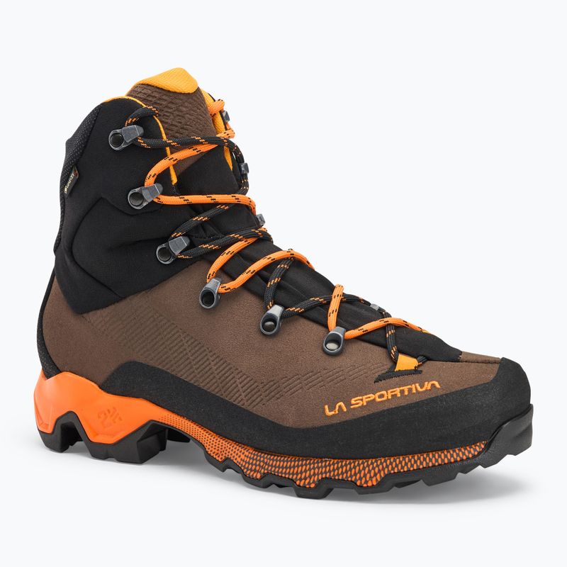 Herren-Trekkingstiefel La Sportiva Aequilibrium Trek GTX chocolate/papaya