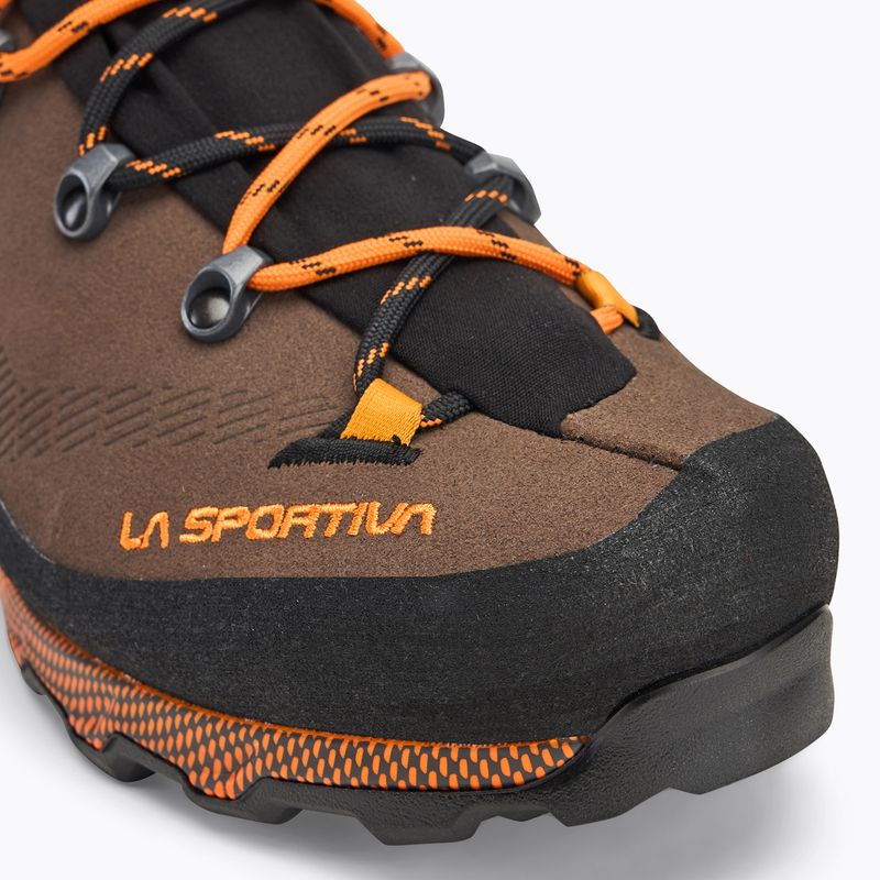 Herren-Trekkingstiefel La Sportiva Aequilibrium Trek GTX chocolate/papaya 7