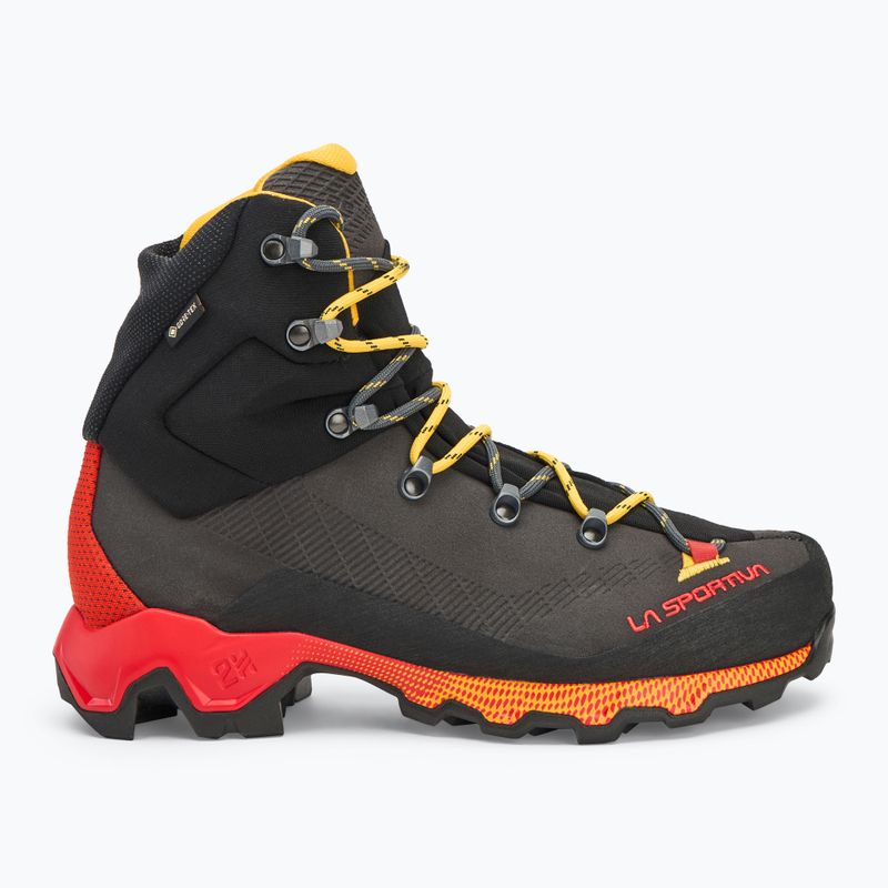 Herren-Trekkingstiefel La Sportiva Aequilibrium Trek GTX carbon/yellow 2