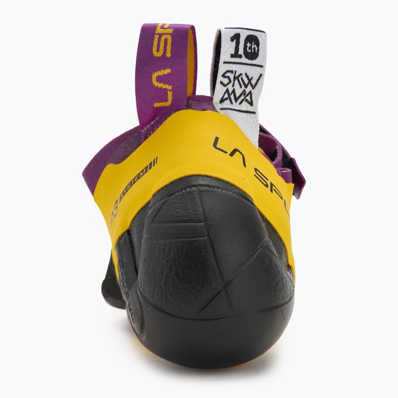 Herren-Kletterschuhe La Sportiva Skwama purple/yellow 6