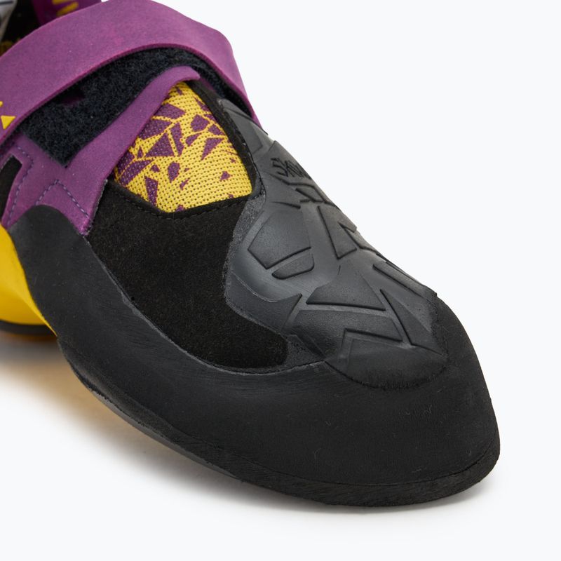 Herren-Kletterschuhe La Sportiva Skwama purple/yellow 7