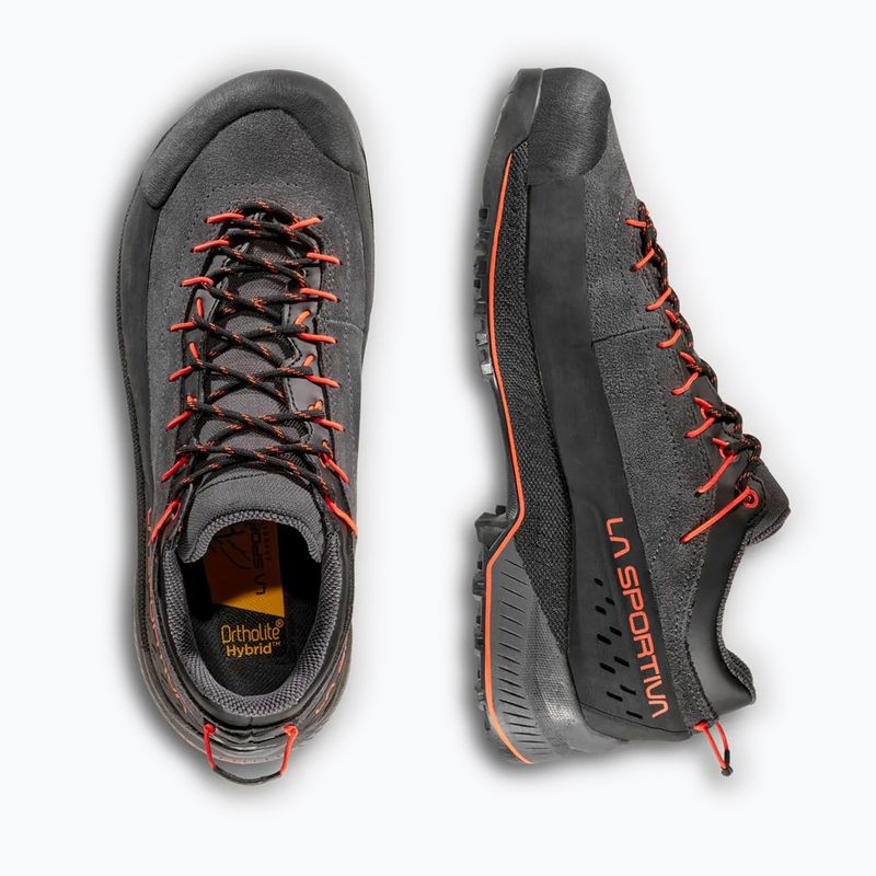 Zustiegsschuhe für Herren La Sportiva TX4 Evo GTX carbon/cherry tomato 5