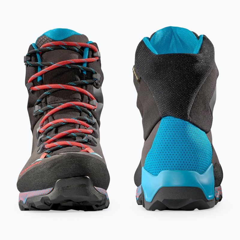 Damen-Trekkingschuhe La Sportiva Aequilibrium Trek GTX carbon/malibu blue 12