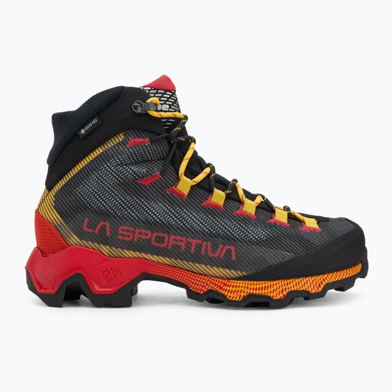 Trekkingschuhe Herren La Sportiva Aequilibrium Hike GTX carbon/yellow 2