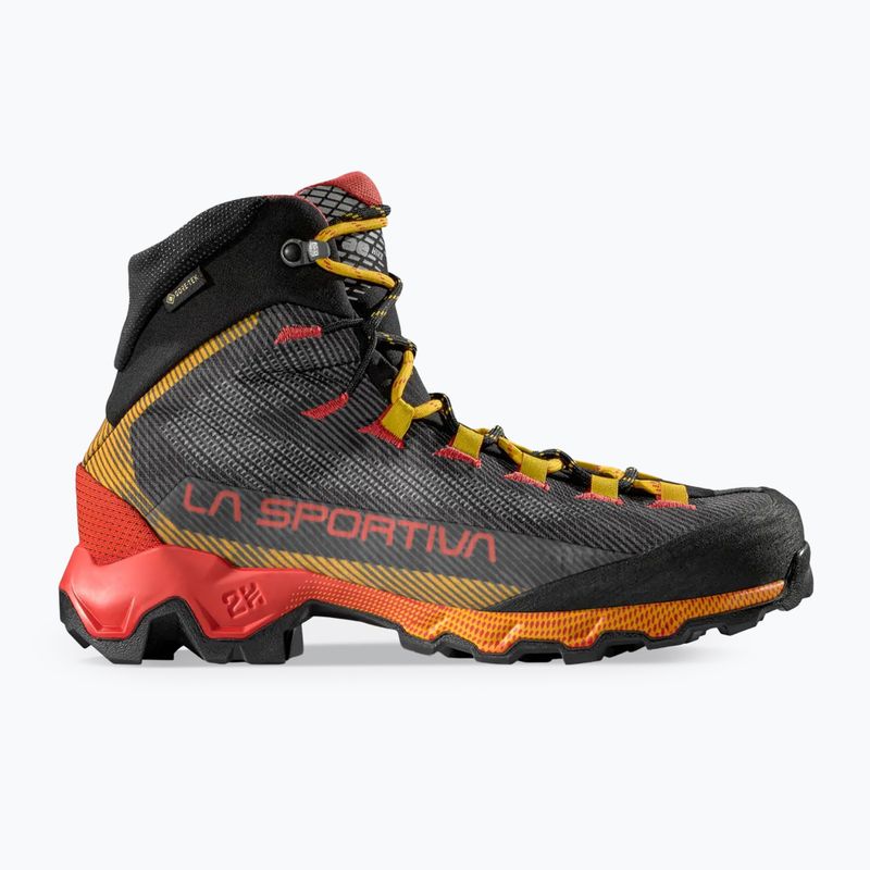 Trekkingschuhe Herren La Sportiva Aequilibrium Hike GTX carbon/yellow 9