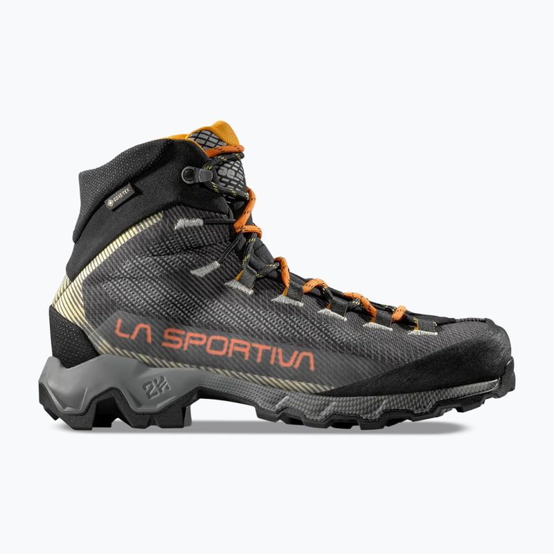 Herren-Trekking-Schuhe La Sportiva Aequalibrum Hike GTX carbon/papaya 2
