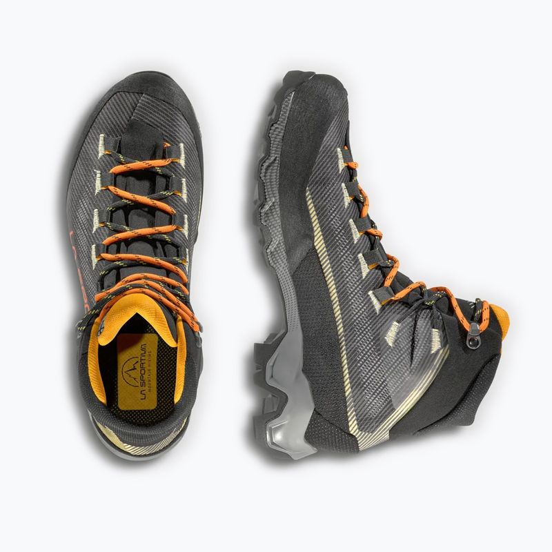 Herren-Trekking-Schuhe La Sportiva Aequalibrum Hike GTX carbon/papaya 5