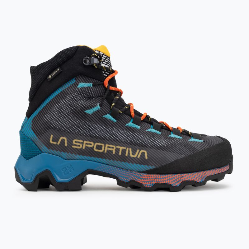 Herren Trekkingschuhe La Sportiva Aequalibrum Hike GTX carbon/tropic blue 2