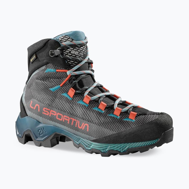 Trekkingschuhe Damen La Sportiva Aequilibrium Hike GTX carbon/everglade 9