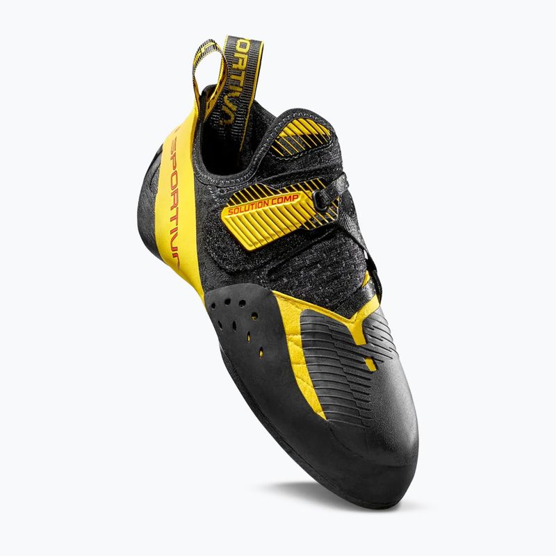 Kletterschuhe für Kinder La Sportiva Solution Comp yellow/black 3