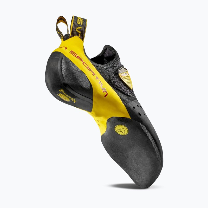 Kletterschuhe für Kinder La Sportiva Solution Comp yellow/black 4