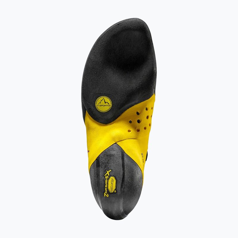 Kletterschuhe für Kinder La Sportiva Solution Comp yellow/black 6