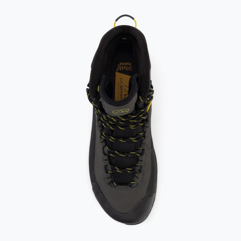 Herren-Trekkingschuhe La Sportiva TX5 Evo Mid GTX carbon/yellow 5