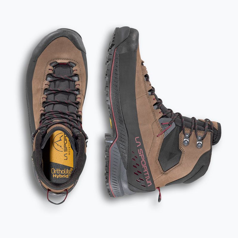 Herren-Trekkingschuhe La Sportiva TX5 Evo Mid GTX mocha/redwood 7
