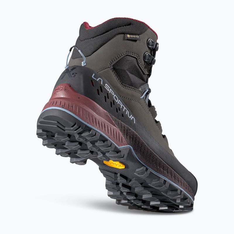 Damen-Trekkingschuhe La Sportiva TX5 Evo Mid GTX carbon/redwood 3