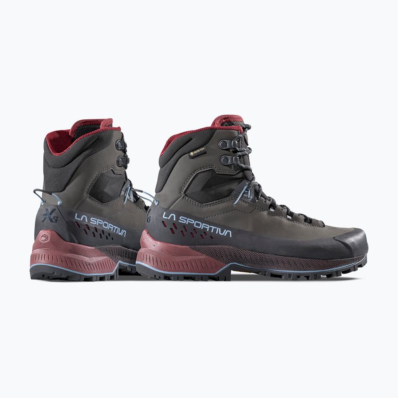 Damen-Trekkingschuhe La Sportiva TX5 Evo Mid GTX carbon/redwood 4