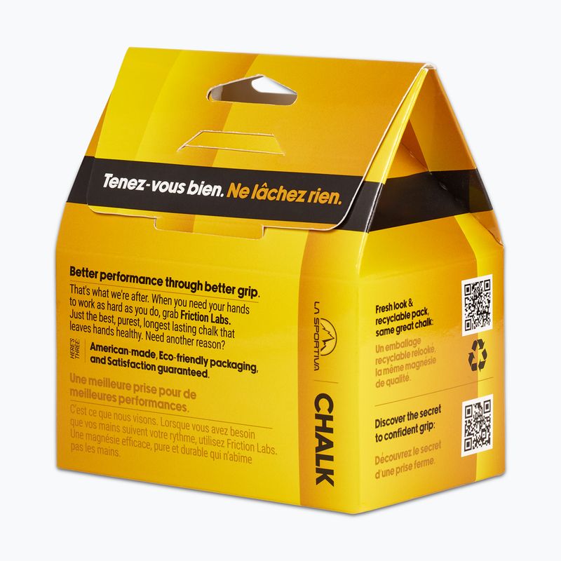 Magnesia La Sportiva Chalk FL 71 g chalk/yellow 2