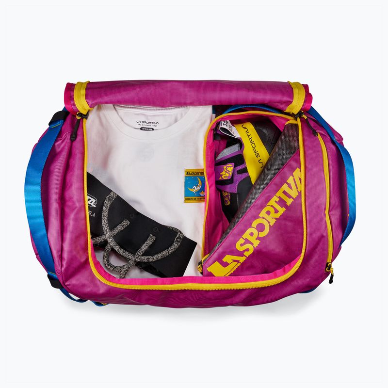 Reisetasche La Sportiva Nomad Duffel 40 l fuchsia/yellow 4