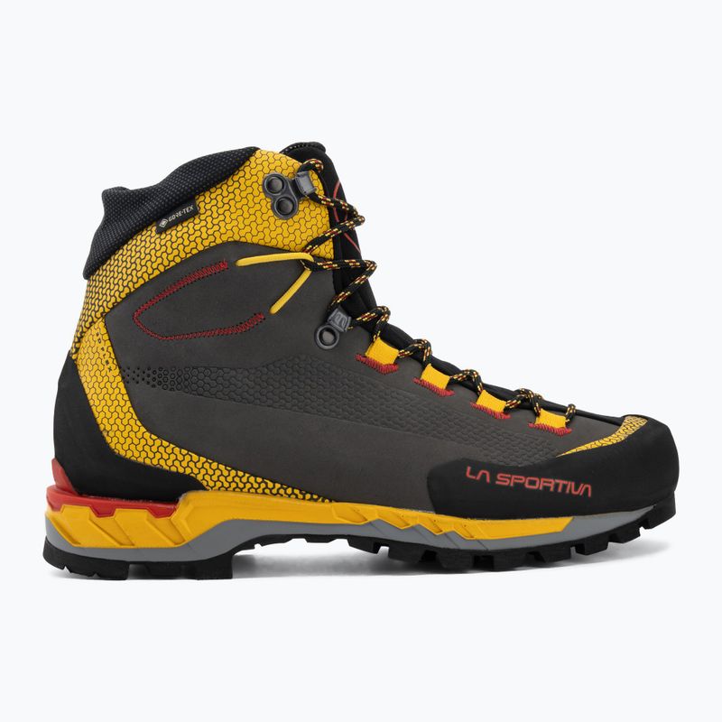 Herren-Bergschuhe La Sportiva Trango Tech Leather GTX black/yellow 2