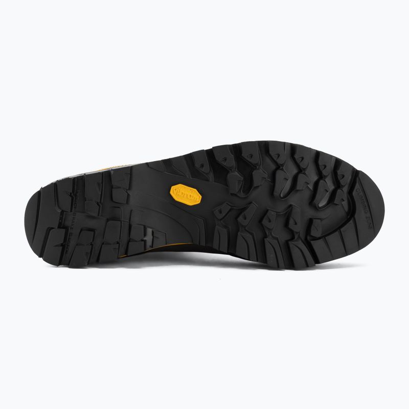 Herren-Bergschuhe La Sportiva Trango Tech Leather GTX black/yellow 4