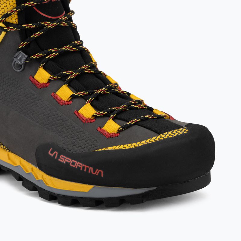 Herren-Bergschuhe La Sportiva Trango Tech Leather GTX black/yellow 7
