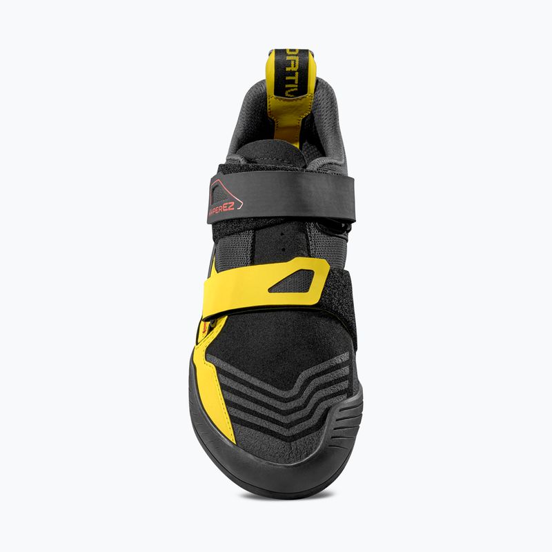 Boulderschuhe La Sportiva HyperEZ black/yellow 3