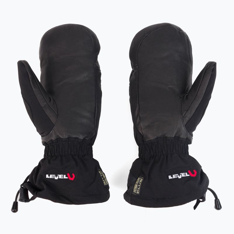 Herren Snowboardhandschuhe Level Yeti Mitt schwarz 2085 2